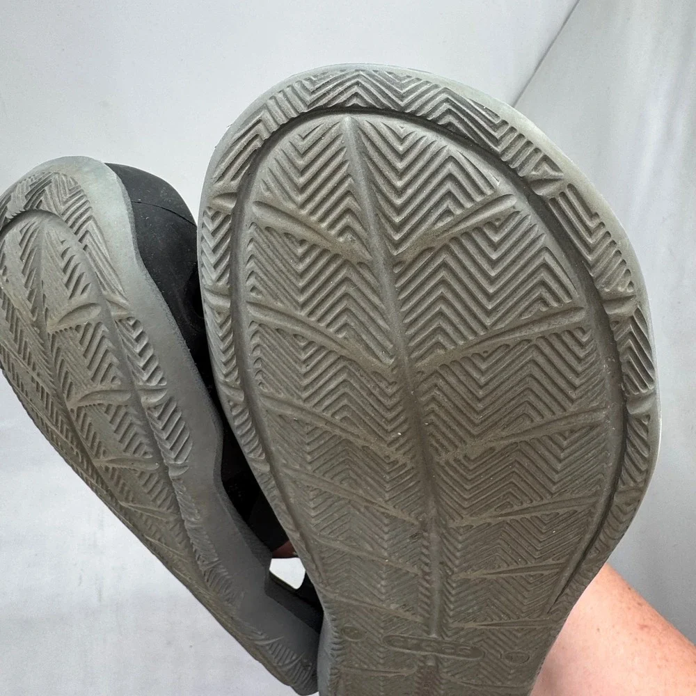 Crocs Swiftwater Mesh Deck Sandals Mens 13 Black Water‎ Shoes Hiking Boating